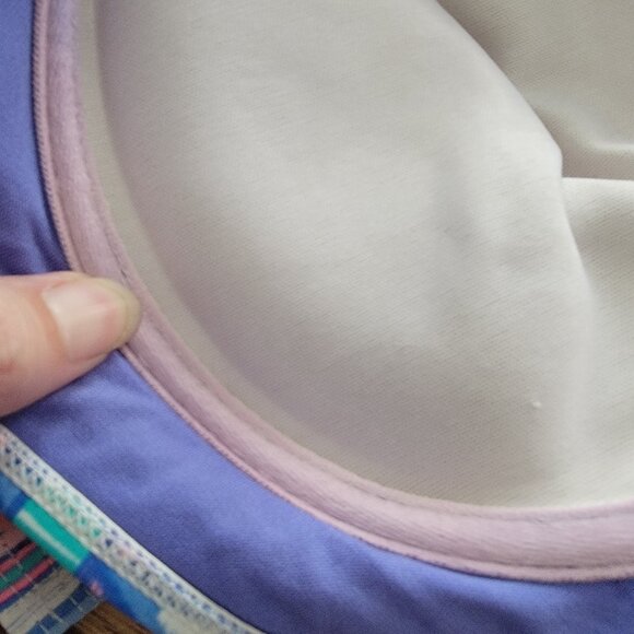 Aztec Tribal Purple/Pink Print Op Push-up Bikini Top Padded & underwire - Picture 12 of 13